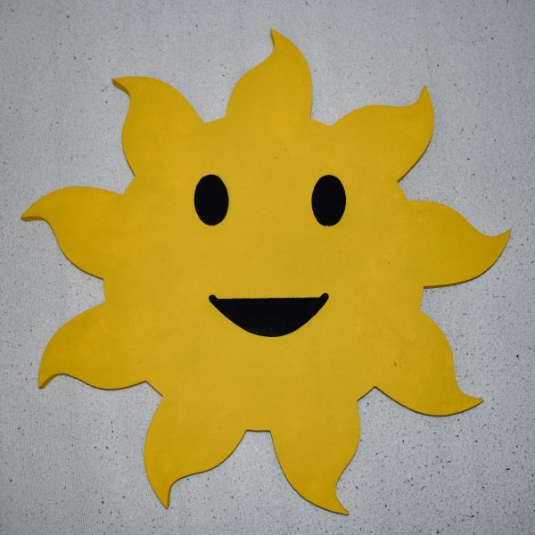 nasmejano sunce dekoracija